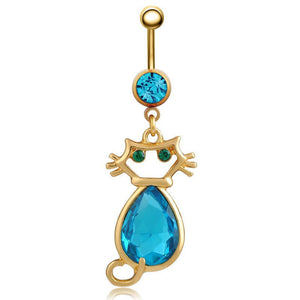 Gilded Blue Kitten