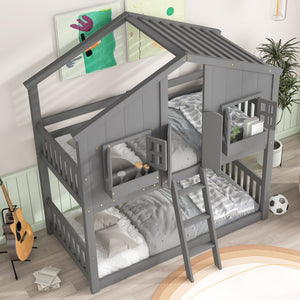 Grey + Pine + Twin