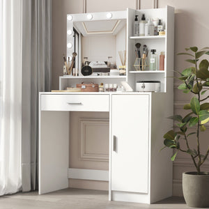 White + Particle Board