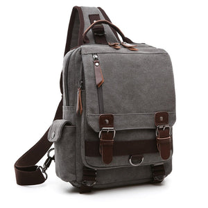 Grey single shoulder
