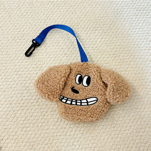 Khaki Toothy Poop Bag