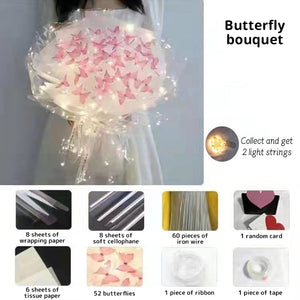 52 butterflies-Crystal Pink