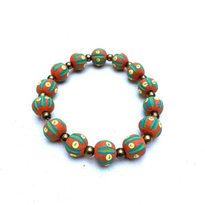 Orange and Green