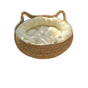 Pucao style - single nest+white cushion+pillow