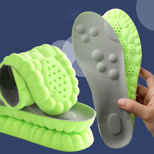 Green background and gray surface (one pair)