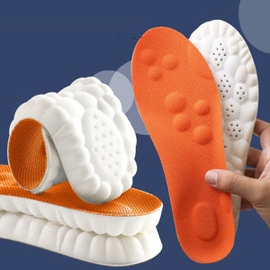 White background orange noodles (one pair)