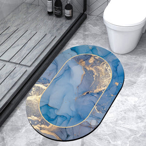 Ash blue oval
