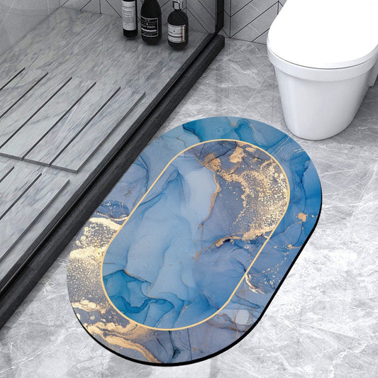 The Diatom Mud Cushion Is Water-absorbing Quick-drying Non-slip Machine Washable