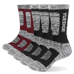 5 pairs (3 black and 2 red)