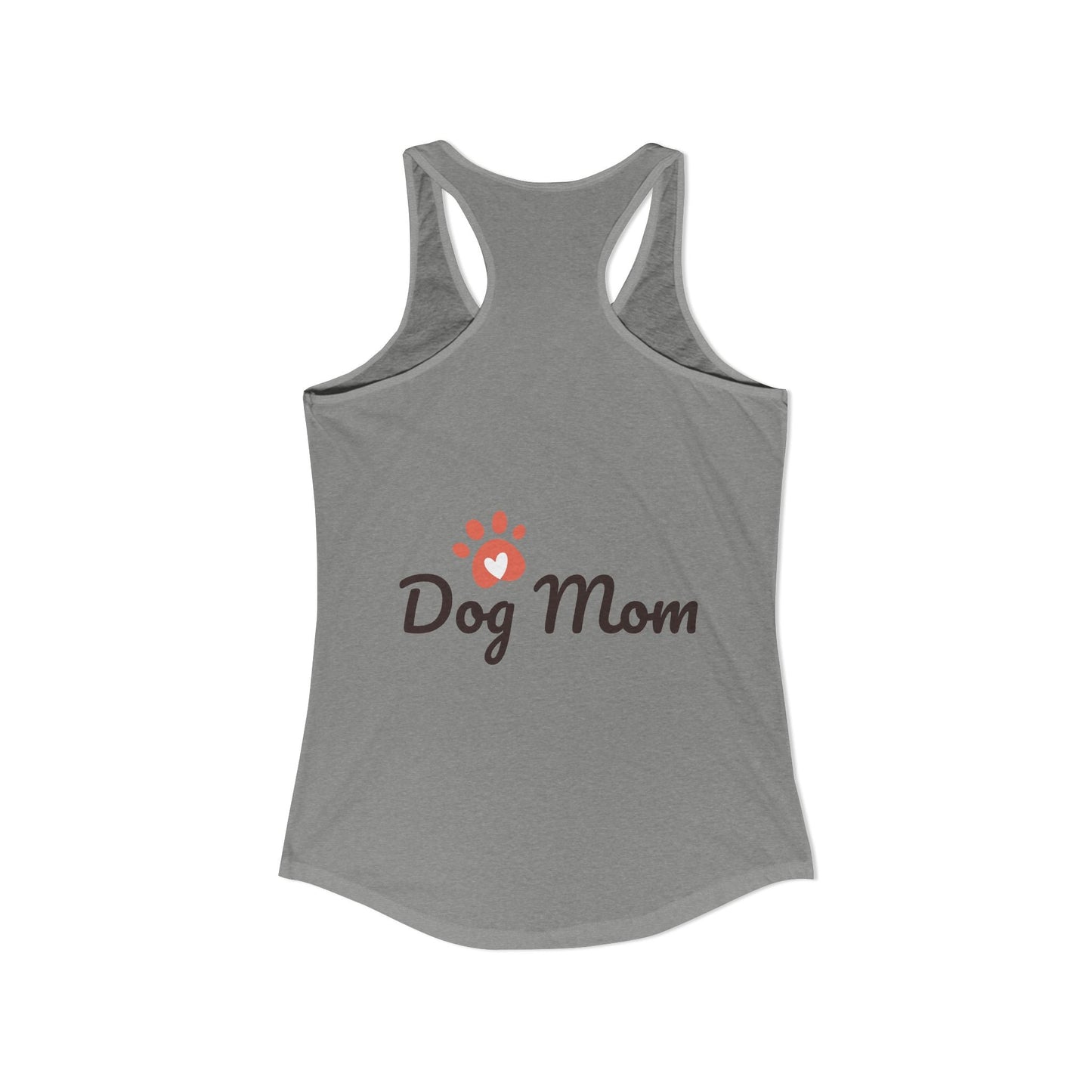 Dog Mom Women's Ideal Racerback Tank
