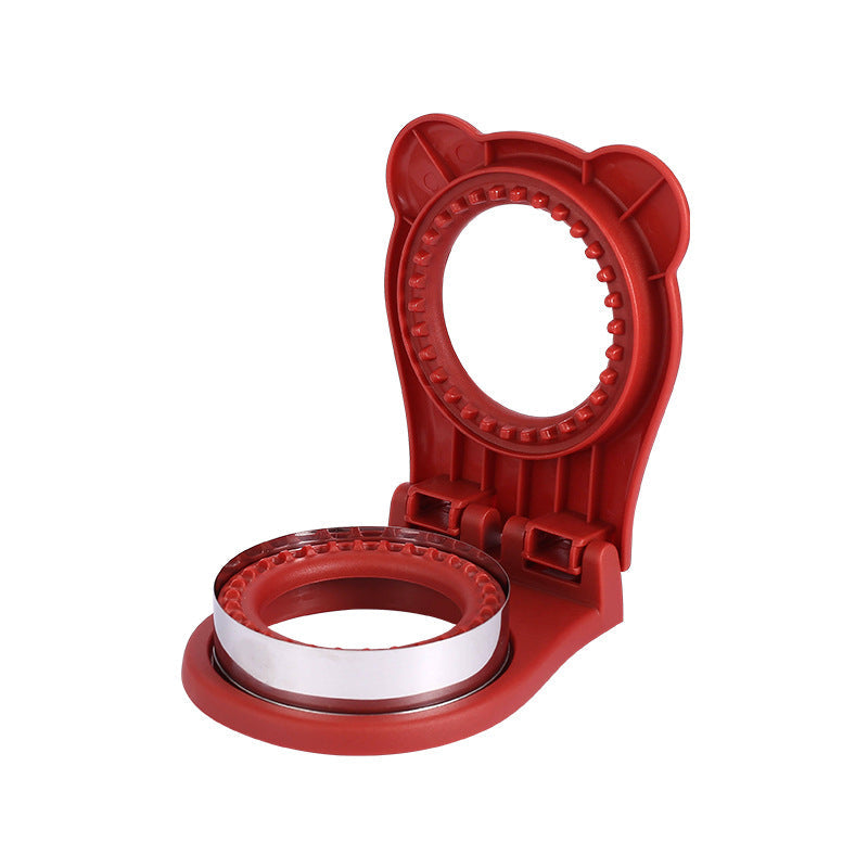 Circular Sandwich Cutting Mold Guard Stainless Steel Baking Tool Cake, Biscuit, and Toast Sandwich Pocket Bread mold