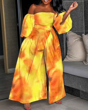 Tie Dyed Yellow
