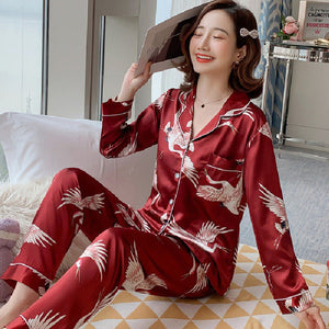 379Crane Wine Red