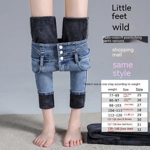 Fleece Vintage Blue Cropped
