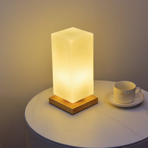 Square column lamp