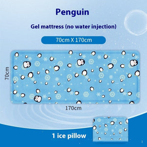 70x170Penguin with pillow