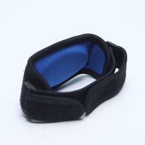 Blue compression elbow protector