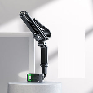 One clip for stability (black+green)