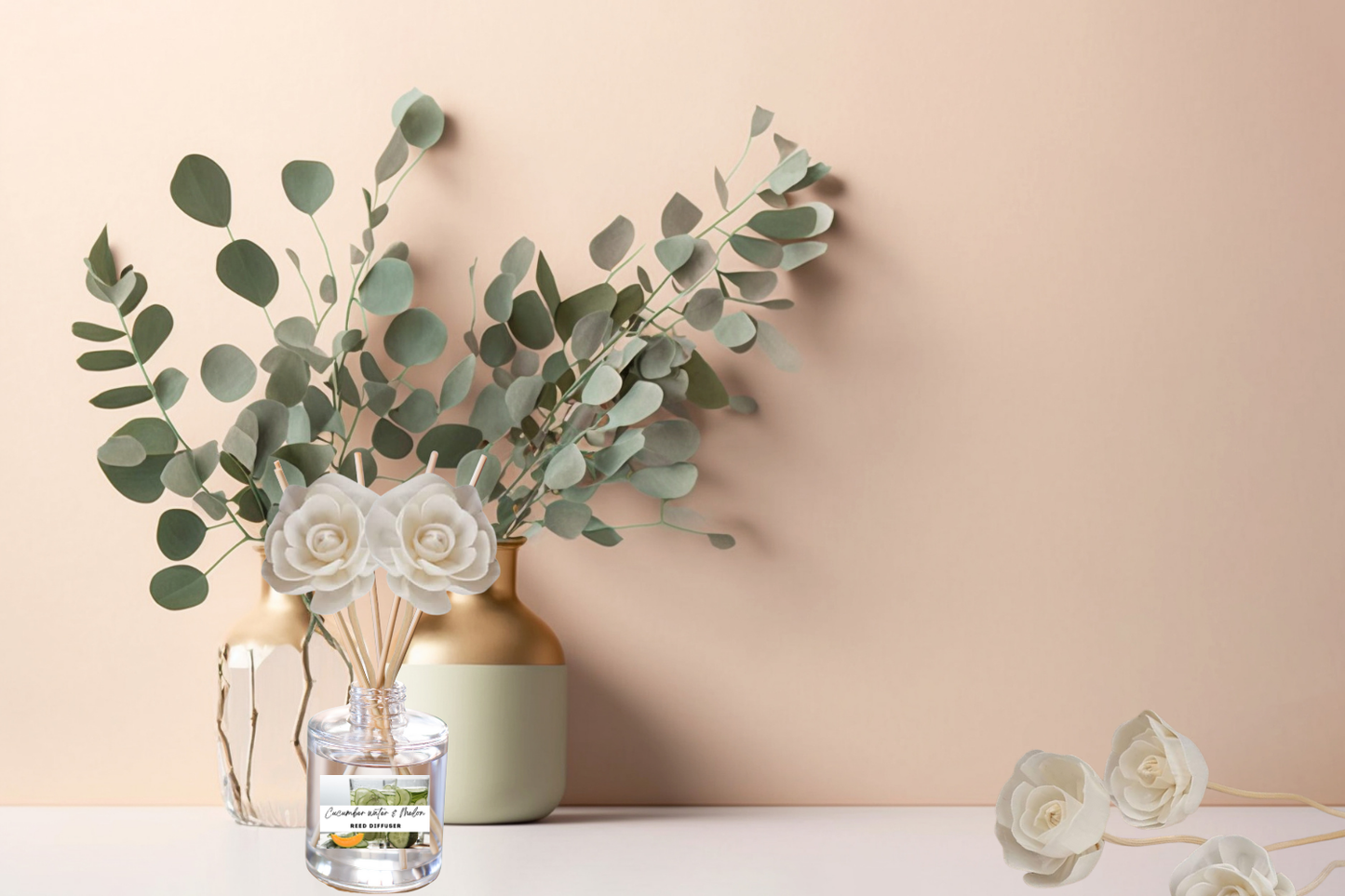 Floral & Feminine Reed Diffuser Collection – Elegant Blooms with Rose, Lavender, Jasmine & Garden Florals
