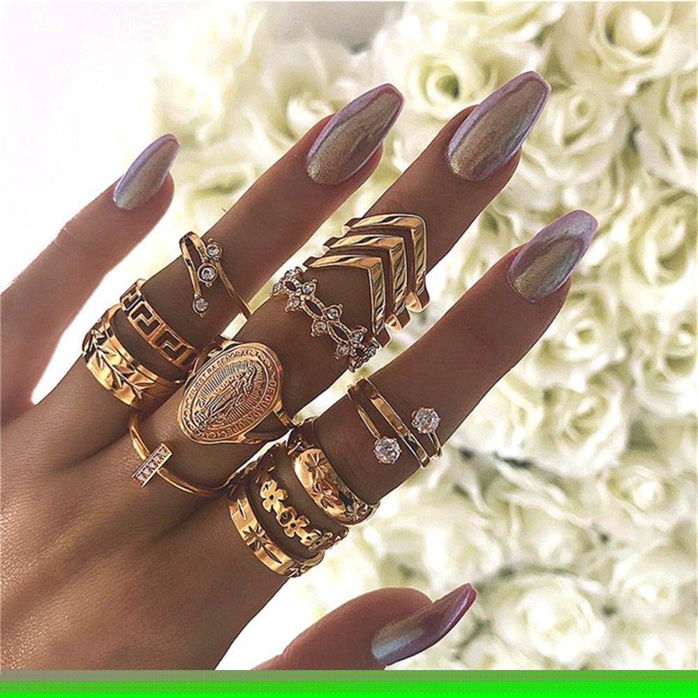 Diamond set ring jewelry