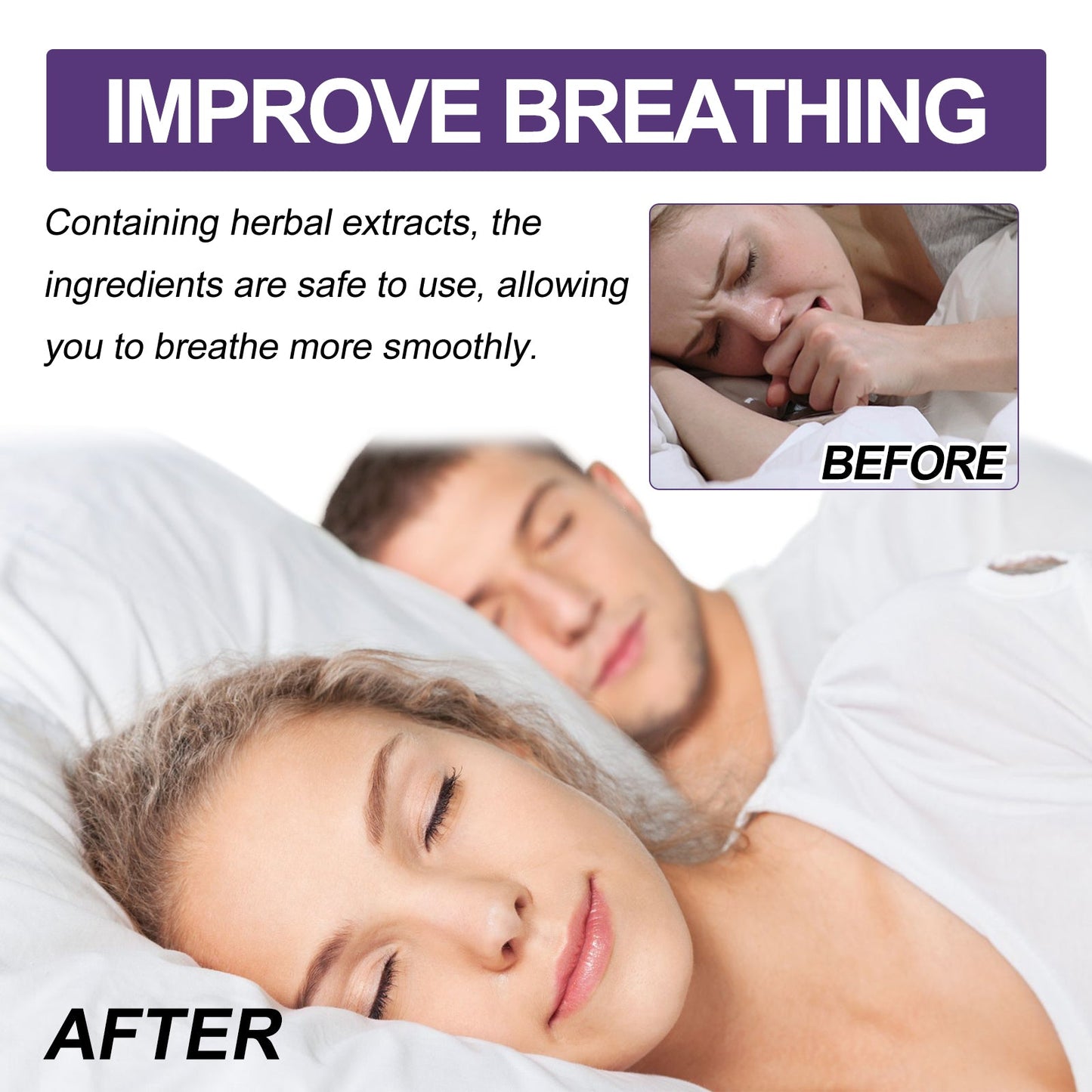 Body Care Spray For Phlegm Relief Dry, Itchy Throat Exhalation Nasal Obstruction Body Care