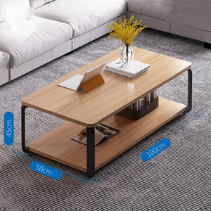 Black frame light walnut
