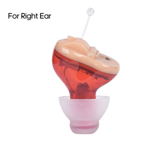 Red for right ear