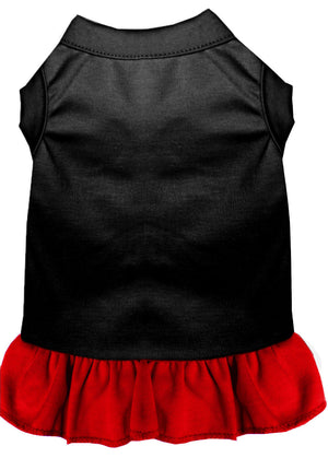 Black W/Red