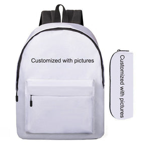 Customized backpack+  Pen case