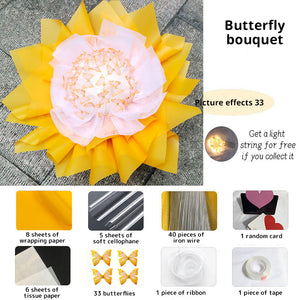 33 butterflies- Yellow