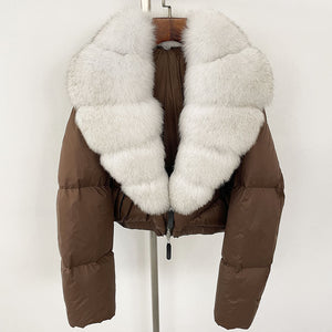 Brown White