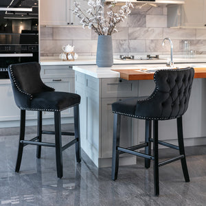 Black + Velvet + Foam