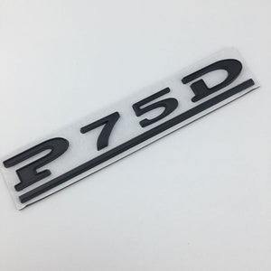 P75D all black+underline