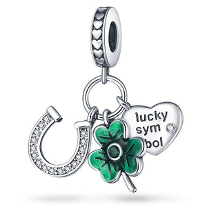 Flower Horseshoe Pendant
