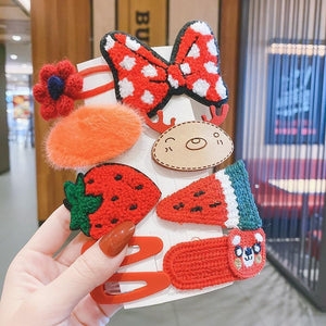 7# Red watermelon 9 pcs set