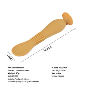 Yellow Silicone Spoon