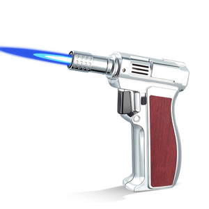 Silver-Silver Wood Grain Gun