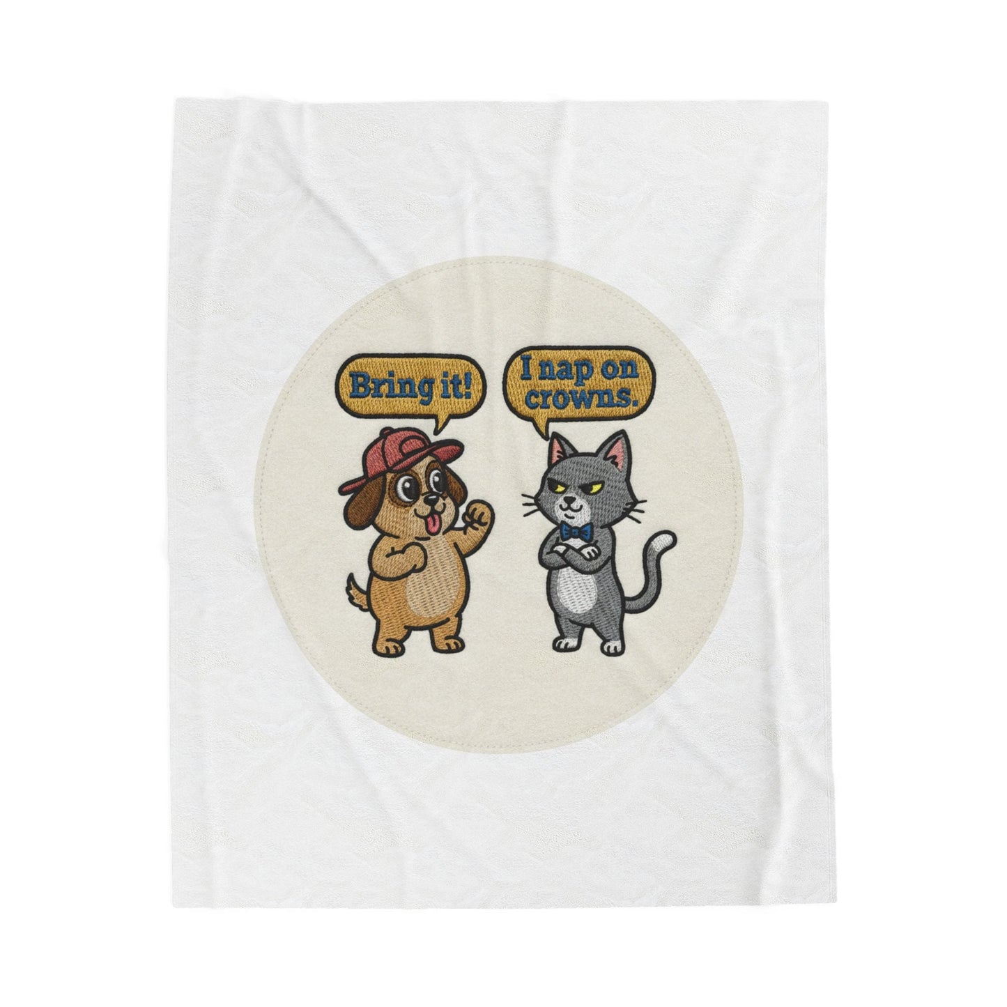 Cooked Beyond Repair cartoon cats, Velveteen Plush Blanket | exhaustion meme, burnout snack