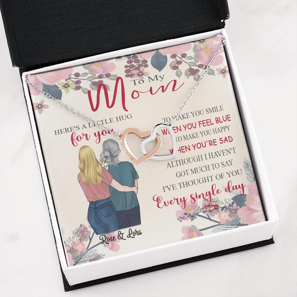 Personalized Necklace - Best Gift For Mother's Day from Daughter - IWJMRF