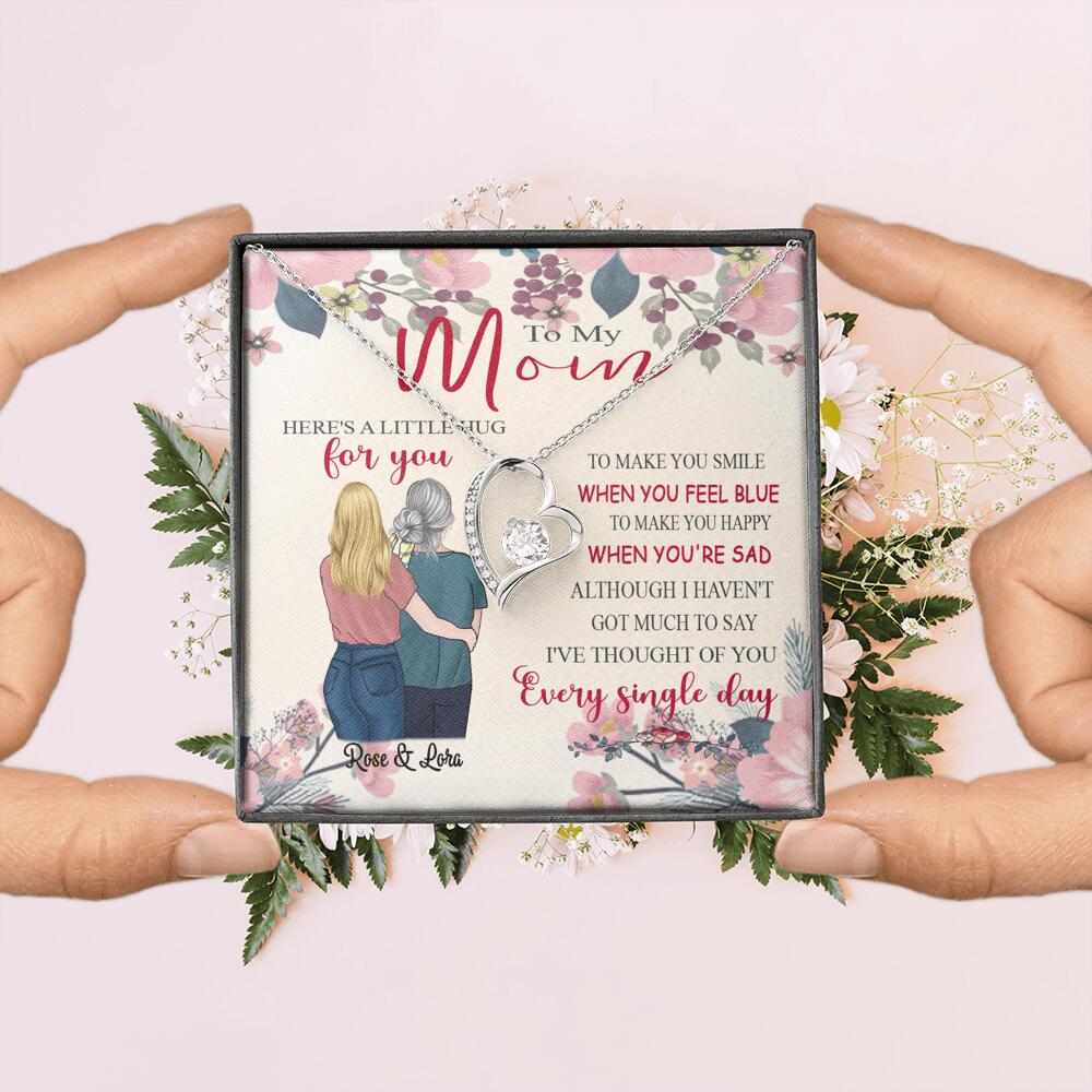 Personalized Necklace - Best Gift For Mother's Day from Daughter - IWJMRF