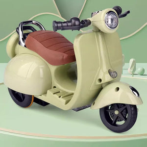 Swinging stunt spinning motorcycle [green]