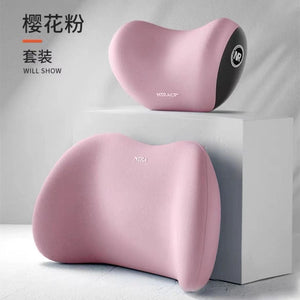 pink[One headrest+one lumbar support]