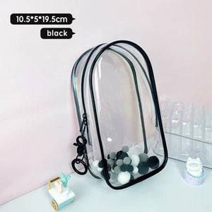 black- PVC zipper