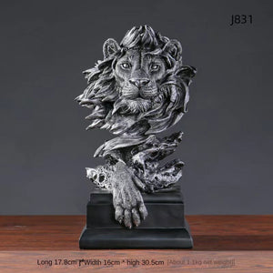 Lion Head Silver