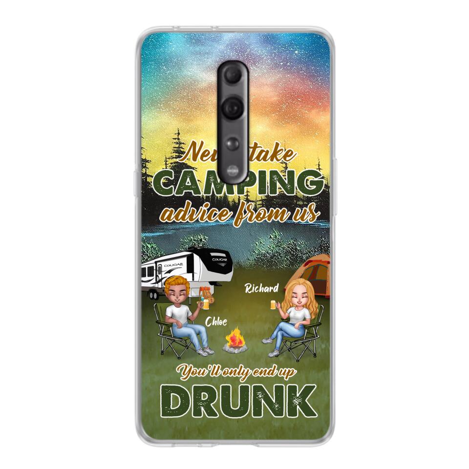 Custom Personalized Camping Friend Phone Case - Upto 7 People - Gift Idea For Camping Friends - We're Like A Really Small Gang - Case For Xiaomi, Oppo And Huawei