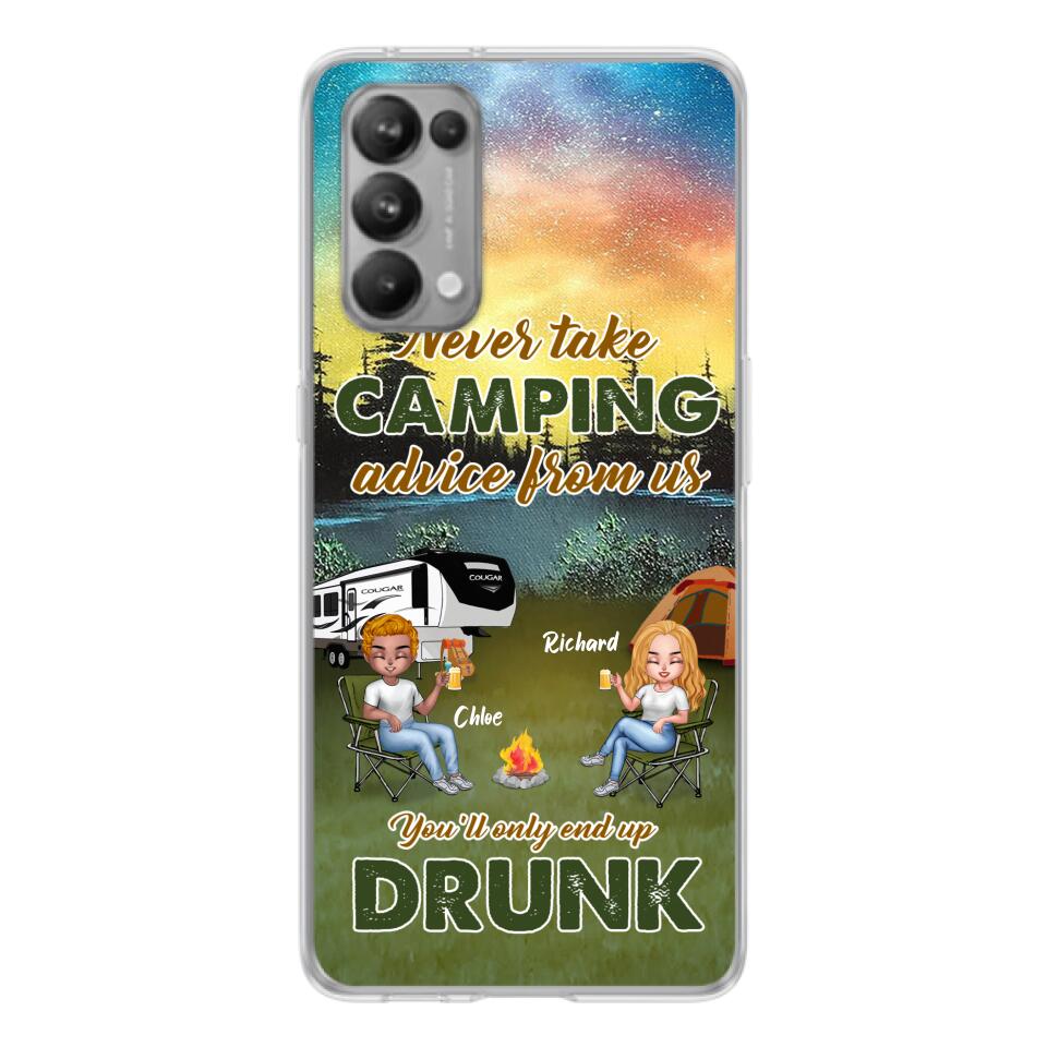 Custom Personalized Camping Friend Phone Case - Upto 7 People - Gift Idea For Camping Friends - We're Like A Really Small Gang - Case For Xiaomi, Oppo And Huawei