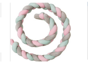 Grey + pink + Green