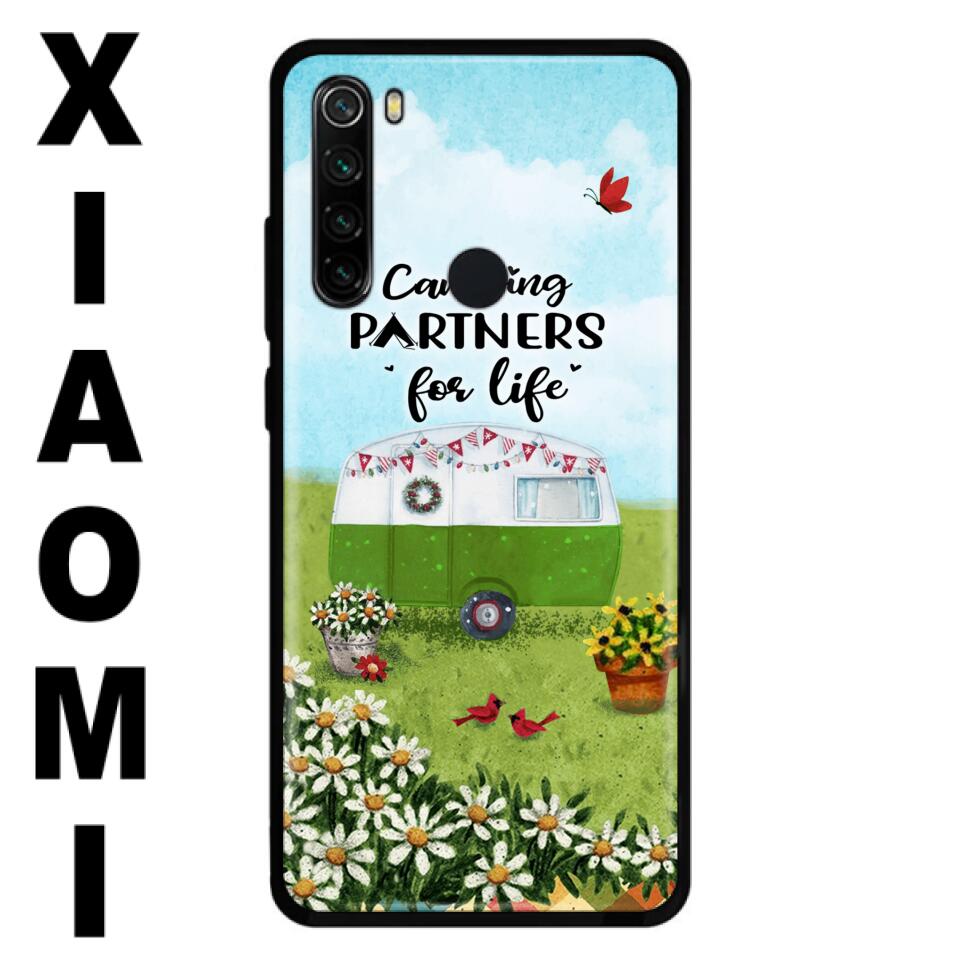 Custom Personalized Happy Campers Phone Case - Gift Idea For Camping Lover - Case For Xiaomi, Oppo And Huawei