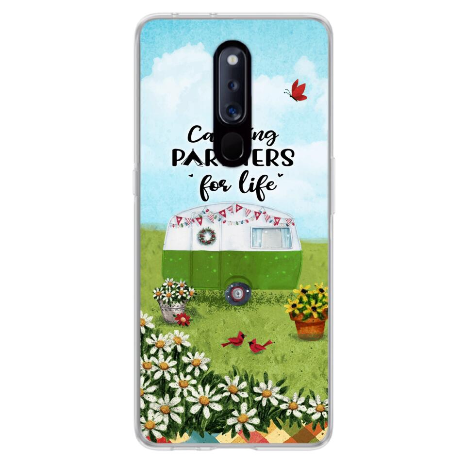 Custom Personalized Happy Campers Phone Case - Gift Idea For Camping Lover - Case For Xiaomi, Oppo And Huawei