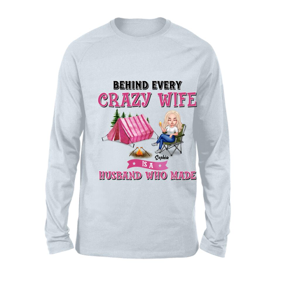 Personalized Camping Queen Shirt - Mother's Day Gift Idea For Camping Lovers - I Am A Spoiled Camping Lady